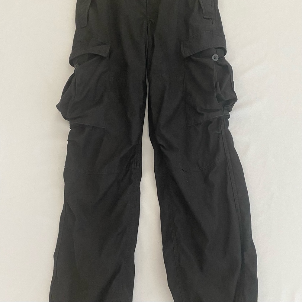 TNA Aritzia Women’s Pants Size 4 Baggy Cargo 100% Cotton Utility Casual Y2K - Picture 6 of 10
